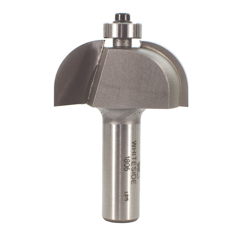 1806 Cove Router Bit 1/2" SH 5/8" R X 1-3/4" D X 3/4" CL